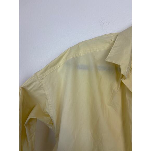 Laneway the Label Forever Button Down Relaxed Casual Luxury Shirt in Butter S/M - Picture 4 of 7